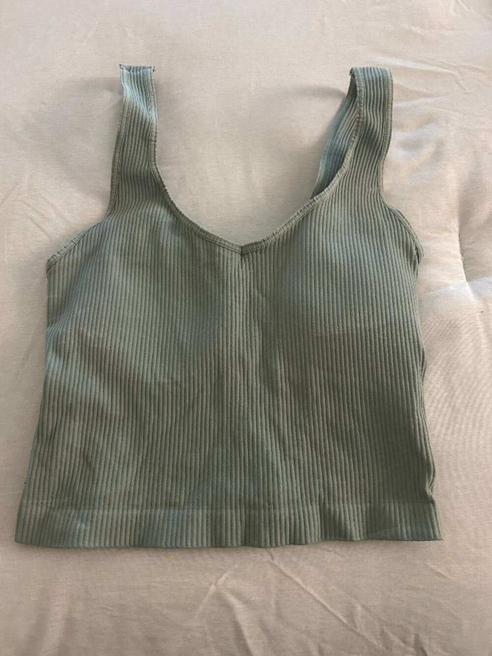 Altar'd State Ribbed Tank Top w/ Built in Bra